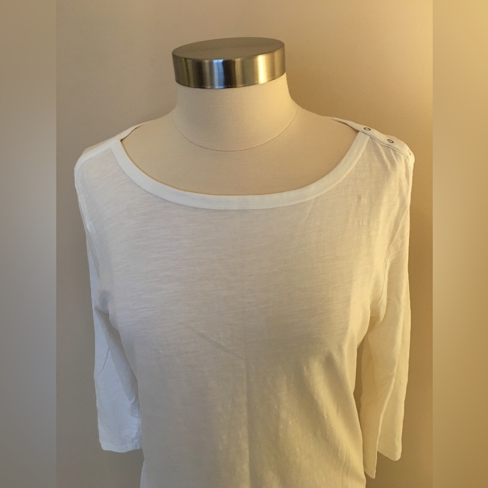 EDDIE BAUER Boatneck Tee - Picture 2 of 6